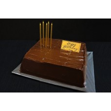 CHOCOLATE RUM & CHERRY CAKE - CUSTOMISED (10" Size)